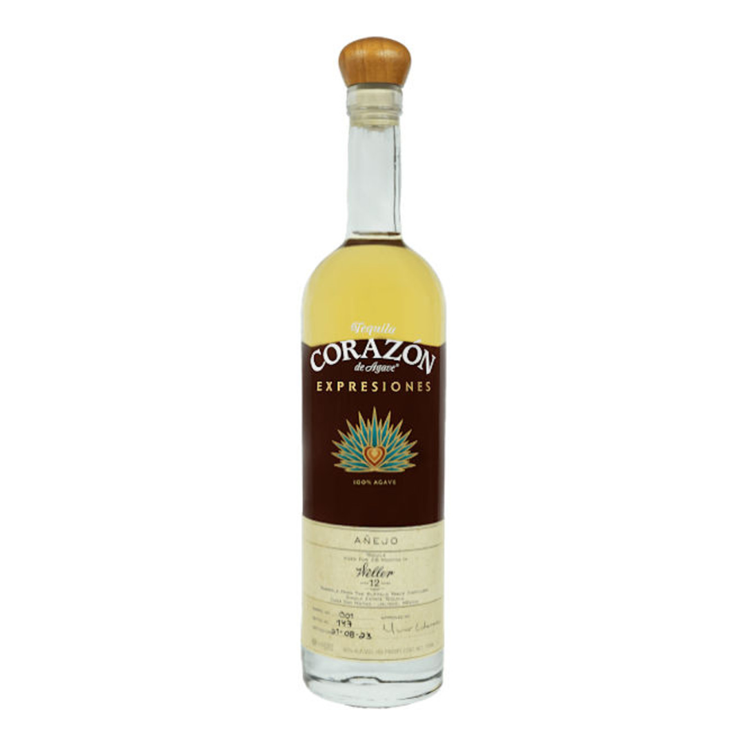 CORAZON DE AGAVE EXPRESIONES WELLER 12 YEAR OLD ANEJO TEQUILA 750ML