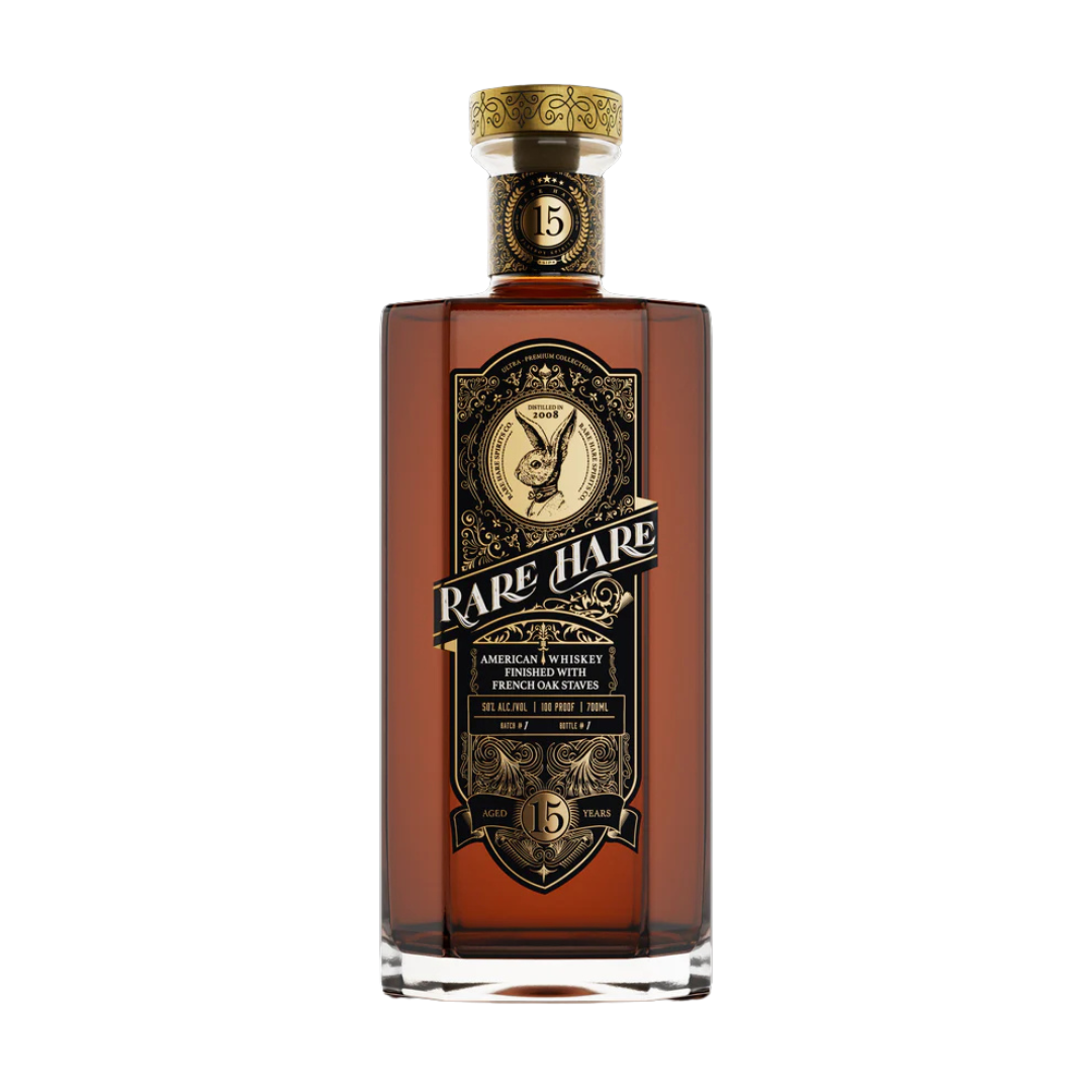 RARE HARE 15-YEAR AMERICAN WHISKEY